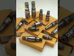 Válvula de serviço da válvula principal da escavadeira válvula hidráulica de alívio de pressão Hitachi para ZAX200 ZAX210