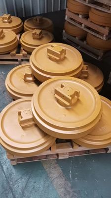 Excavator Undercarriage Parts Front Idler Wheel For Hyundai R225-7 High-strength Alloy Steel