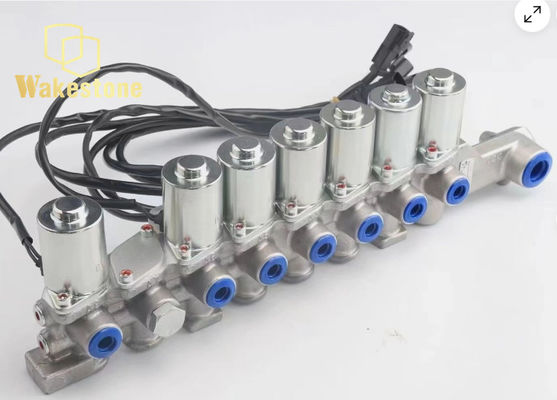 207-61-71311 Excavator Rotary Solenoid Valve Group For Komatsu Excavator PC300 PC360 PC400-7