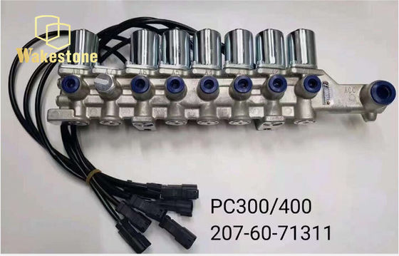 207-61-71311 Excavator Rotary Solenoid Valve Group For Komatsu Excavator PC300 PC360 PC400-7