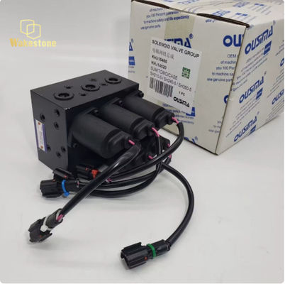 KHJ14520 Excavator Solenoid Valve Group Assembly For Sumitomo SH210-5 SH240-5 SH350-5A5 | 5-Port Pilot Control Valve

