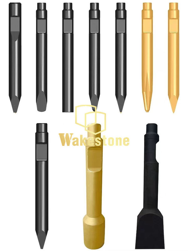 Chisel Wedge Point Material 40CrMo/42CrMo, Avaiable For Breaker Furukawa HB20G  Fs22  FX37  Breaker Soosan SB81 SB121