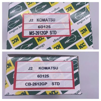 Komatsu 6D125 Peças do motor da escavadeira STD Rolamento principal Rolamento de ligação MS-2612GP CB-2612GP