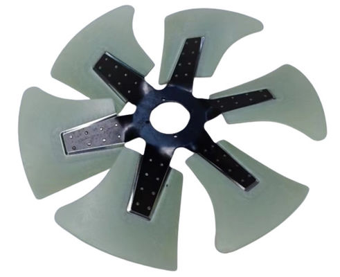 Isuzu 6HK1 Excavator Fan Blades 6 Blades 4 Buracos Para Ótimo Desempenho de Refrigeração