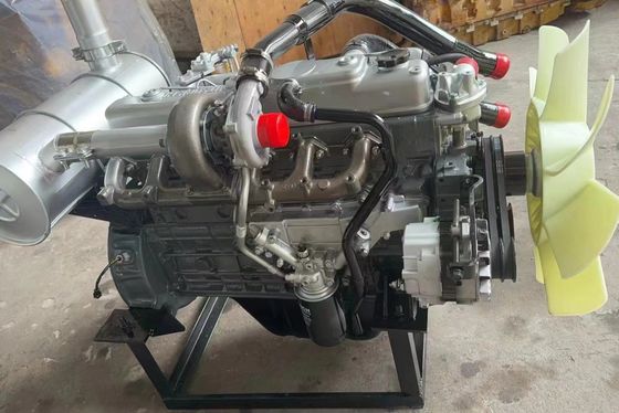 Excavadora 6D34 com motor renovado