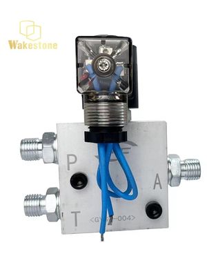12V/24V conector de mudança rápida válvula solenoide hidráulica para escavadeira