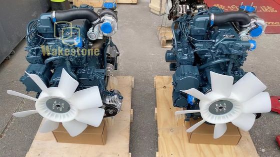 Montagem do motor V3800, nova montagem do motor diesel, adequada para Kubota